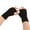Black, variant on Women Classic Cable Knit Fingerless Wrist Warmers Autumn Winter Warm Typing Gloves for Daily Office Work White One Size