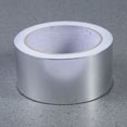 thumbnail image 1 of KALLORY 2 Pcs Ruban de Scellement Adhésif en Feuille d'Aluminium Plaqué Argent Résistant à la Chaleur Dos Solide pour Réparation de Conduits et Isolation, 1 of 7