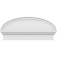 thumbnail image 3 of Ekena Millwork 32"W x 14-7/8"H x 2-3/4"P Elliptical Smooth Architectural Grade PVC Combination Pediment, 3 of 7