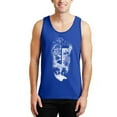 thumbnail image 4 of Lion of Judah Jesus Tank Top – Men's Christian Faith Muscle Tank, Bold Religious Graphic, Casual Spiritual Summer Top, 4 of 6