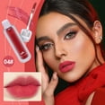 thumbnail image 3 of Brillo Labial Mate | Esmalte Labial con Acabado Aterciopelado | Larga Duración, No Se Desvanece | Ligero y Cómodo de Usar | Sin Choque de Colores | 1 Pieza | Textura Lujosa y Suave, 3 of 9