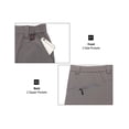 thumbnail image 6 of Little Donkey Andy 11 Inch Inseam Hiking Cargo Shorts for Men Quick Dry Stretch Lightweight for Golf Casual Grey M, 6 of 7