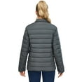 thumbnail image 5 of Little Donkey Andy Women's Warm Windproof Puffer Jacket Lightweight Breathable Jacket Winter Long-Sleeve Insulated Coat Grey XS, 5 of 7