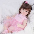 thumbnail image 1 of Rebirth Doll Simulation Baby Enamel Soft Glue Doll Children's Educational Toys Gift Standing Size 17in Seating Size 11.4 InColor #12Nosize Gao Jinjia unisex, 1 of 2