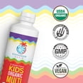 thumbnail image 5 of Sunwarrior Oasis Organic Liquid Kids Multivitamin + Omega-3 Flaxseed Oil for Brain Health & Immune Support, 450 ml, 5 of 10