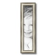 thumbnail image 2 of ArtToFrames 4x18" Antique Silver Panel Picture Frame, Silver Wood Poster Frame, with Regular Glass and Foam Backing 3/16 inch (FBPL-4760), 2 of 7