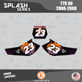 thumbnail image 4 of Kalair GFX Graphics Kit for Yamaha TTR90 (2000-2008) Splash Series, 4 of 5