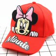 thumbnail image 1 of Disney-Sombrero de dibujos animados de Minnie para niños, gorra de béisbol para niños y niñas, sombrero informal de algodón con orejas bonitas, ajustable para el sol, 3-8 años Fivean unisex, 1 of 2