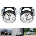 thumbnail image 2 of Fog Lights Cover For 2008-2010 Benz C300 C63 AMG C350 With Bulbs, 2 of 8