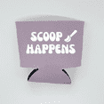 thumbnail image 2 of Ice Cream Pint Coolers, Scoop Happens, Funny Ice Cream Pint Sleeves, Funny Party Favor and Gift Ideas, Foam Holder for Ice Cream Lover, 2 of 5