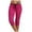 Hot Pink, variant on Frostluinai Womens Capris for Summer High Waisted Drawstring Capris with Pockets Solid Color Slim Fit Soft Leggings Plus Size Sweatpants