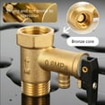Electric Water Heater Relief Valves Pressure Regulator Brass Pressure Reducing Relief Valves for