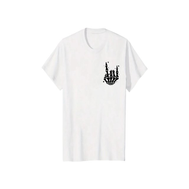 Camiseta divertida del Día del Padre para hombre: «Papá que siempre volvía con leche» con el esqueleto. Camiseta informal y genial.