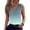 05# Light Blue, variant on Qwertyu Womens Tank Tops V Neck Ruched Cute Summer Tops Loose Fit Casual Sleeveless Beach Vacation Clothes for Woman 2026 Purple S
