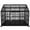 54" Black, variant on Pefilos 45" Heavy Duty Metal Dog Crate with 4 Universal Wheels, Dog Kennel for High Anxiety Large/Extra Dogs, Indoor Large Dog Cage, Black