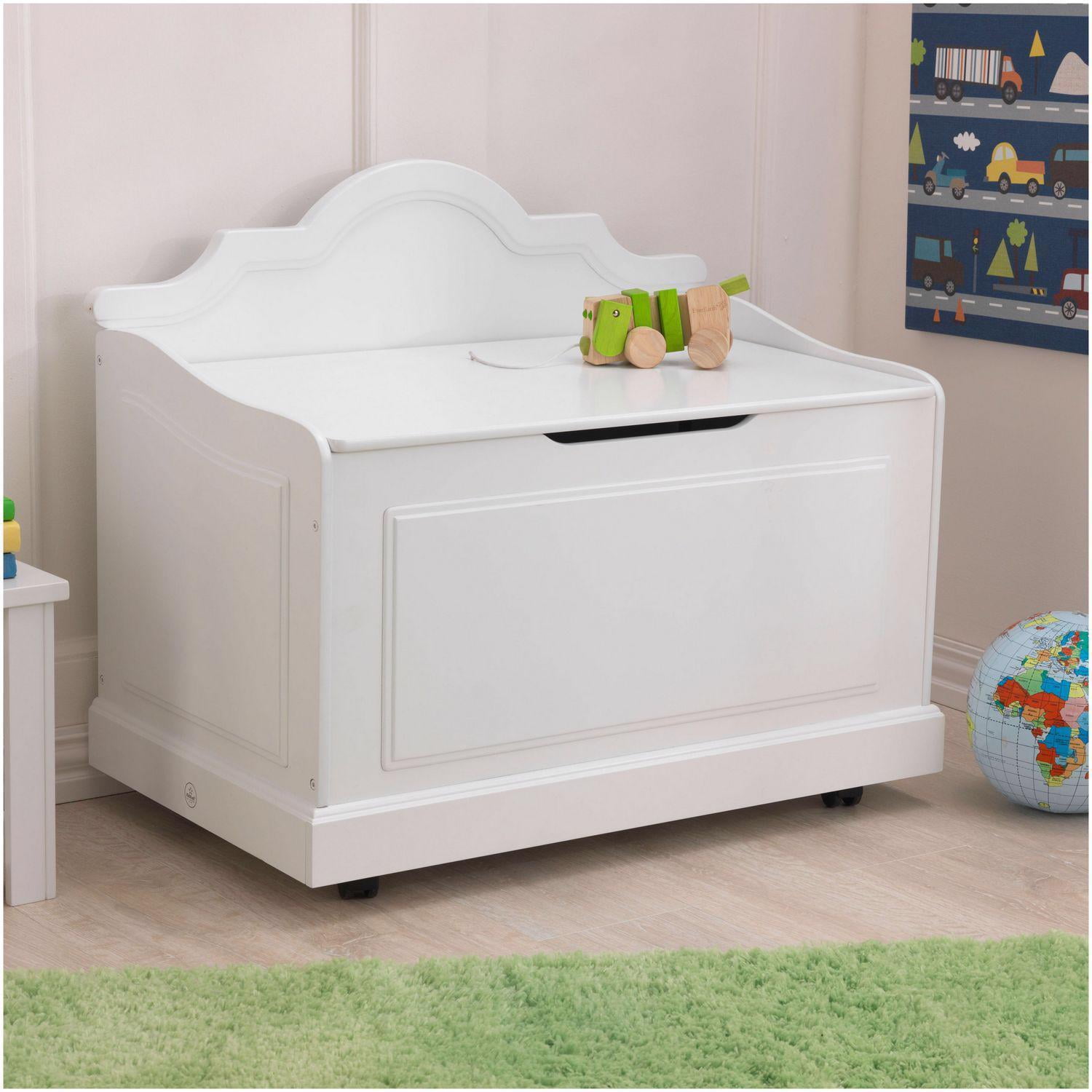 Raleigh Toy Box - White - Walmart.com - Walmart.com