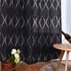 thumbnail image 5 of Cortina Decoración Casa Floral HAbitacion Ventana Plisado Accesorios Ola negro, 5 of 9