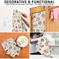 thumbnail image 6 of GZHJMY Kitchen Dish Towels, Sweet Cupcake Kitchen Towels Set of 4 Super Soft Absorbent Dish Towels Set Microfiber Polyester Kitchen Dish Cloths Decorative Tea Towels, 28x18 Inch Washcloths, 6 of 7