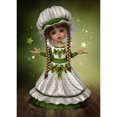 thumbnail image 2 of Cuadros Decorativos 5D bricolaje ronda completa taladro diamante pintura ojos grandes muñeca Rhinestone (NH644) Wdftyju embutido en tela, 2 of 9