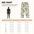 thumbnail image 3 of Fotbe Hawaiian Style Pantalones de Pijama para Mujer, Pantalones de Dormir, Pantalones Pj con Cordón y Bolsillos-Large, 3 of 6
