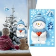 thumbnail image 1 of asddcavvf Static Cling Window Stickers Candy Snowflakes & Snowman for Party Decorations for Men 21st Birthday Party Decorations for Kids First Party Decorations, 1 of 6