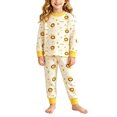 thumbnail image 2 of Asxite Toddler Fall Outfits Solid Crewneck Top Jogger Pants Casual Breathable 2 Piece Set 7T, 2 of 6