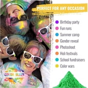 Color Powder Green - 25 Pounds - Ideal for Fun Runs, Holi Festivals, Color Wars, and More!