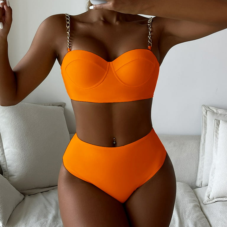 Womens Bikini Sets High Waisted Two Junior Swim Suits Swimsuit Tops for Women  Large Bust 1 Piece Swimsuits for Women Underwire Swimsuit Tops for Women  Large Bust plus Size Swimsuits for Women