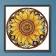 thumbnail image 1 of Cuadros Decorativos Wdftyju 5D DIY Taladro parcial Diamante pintura Girasol de costura negro 4 estilos, 1 of 7