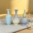 thumbnail image 7 of CoreLiving Ceramic Bud Vase, Small Flower Vase for Centerpieces, Modern Farmhouse Decor, Gradient Glaze Decorative Vase for Living Room and Office 1 count, 7 of 7