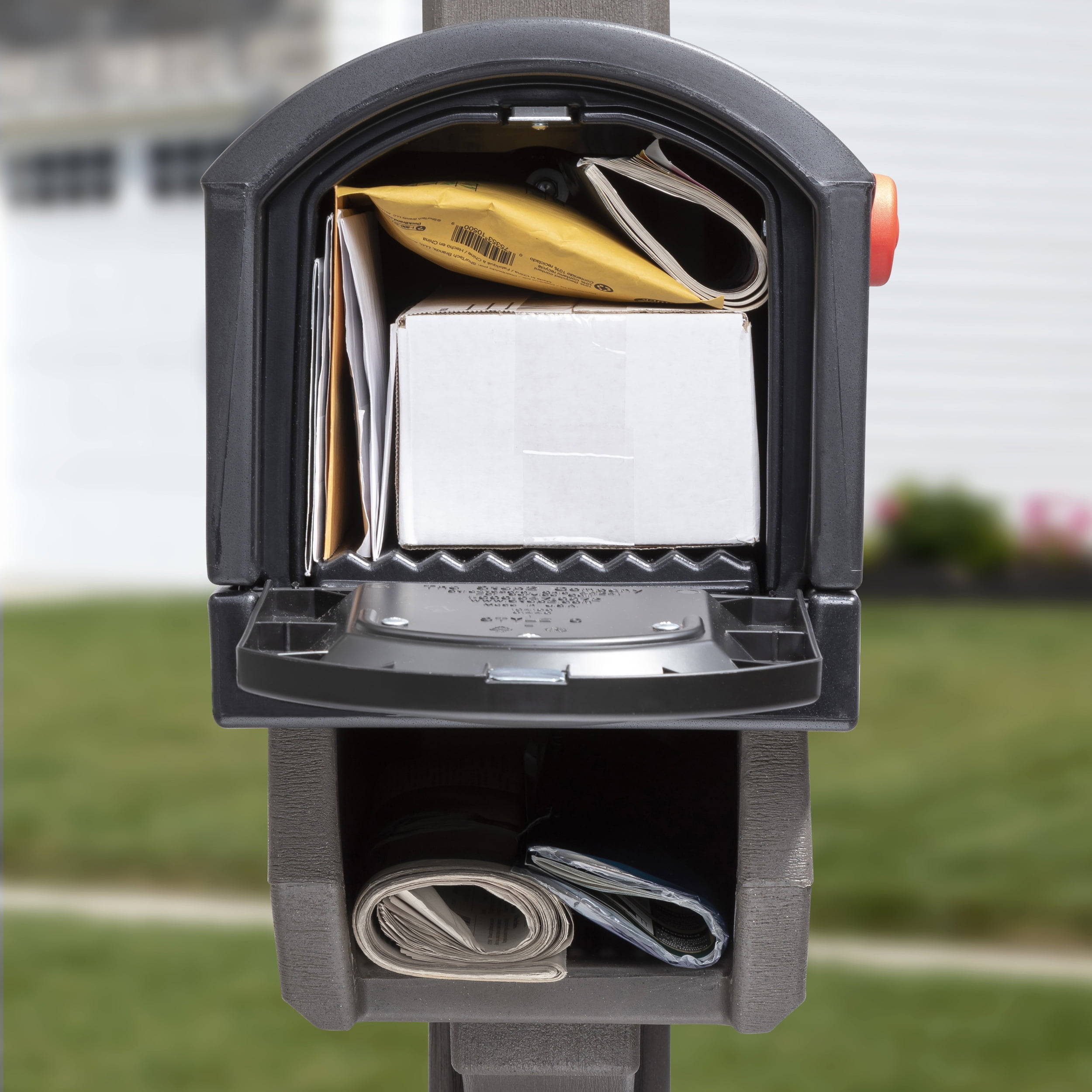 Step2 Lakewood Plastic Brown Mailbox and Post Cover Kit