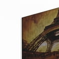 thumbnail image 2 of Luxe Metal Art 'Eiffel Apocalypse Color' by Sebastien Lory, Metal Wall Art, 16"x12", 2 of 7