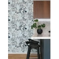 thumbnail image 4 of NuWallpaper Illustrative Blue Leisure Ladies Novelty Peel & Stick Wallpaper, 4 of 5