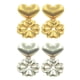 thumbnail image 1 of Levantadores de pendientes Toqueen 2 pares de elevadores de aretes hipoalergénicos ajustables SP002, 1 of 5