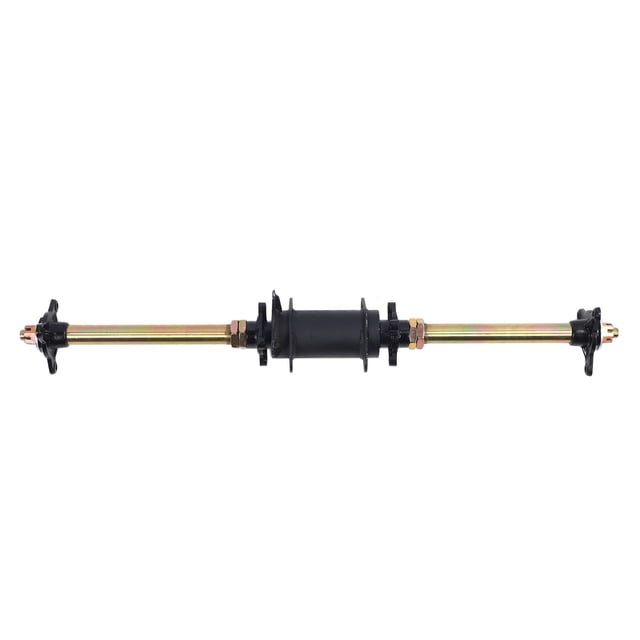 Eje Trasero Vivo De Go Kart, Soporte De Fijación De Marco Galvanizado Resistente, Eje Trasero De Go Kart De 29 Pulgadas Para Triciclo De Deriva