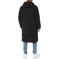 thumbnail image 3 of Men's Levi's® Oversized Long Quilted Parka Jacket Color: Black Size: XL, 3 of 6
