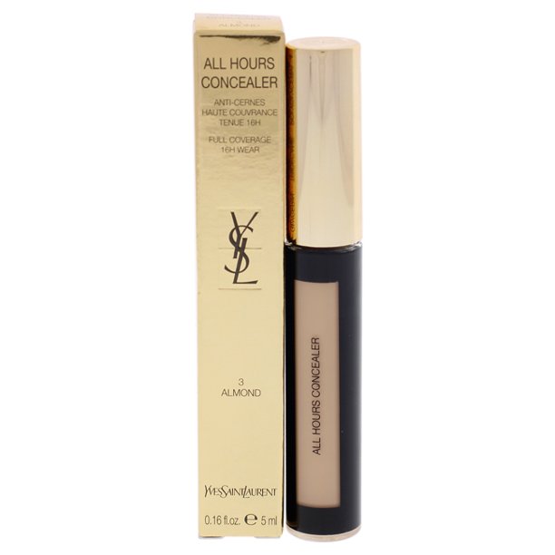 Yves Saint Laurent All Hours Concealer 3 Almond by Yves Saint Laurent for Women 0.16 oz Yves Saint Laurent All Hours Concealer 3 Almond by Yves Saint Laurent for Women 0.16 oz