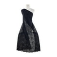 thumbnail image 3 of Zelouf Sophia Scallop Edge Lace , Sewing, DIY, Crafts Fabric by the Yard, Black, 10 Yard, 3 of 4
