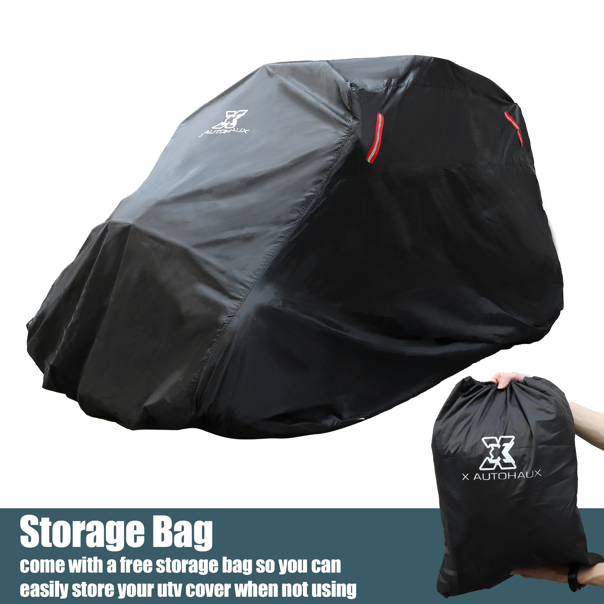 Unique Bargains Waterproof Full Cover for Can-Am Maverick Max Sport 4-6 Seater