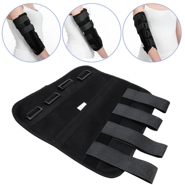Elbow Sleeve Stabilizer Arm Splint, Forearm Splint Elbow Support, For Sleeping Pain