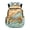 Green Orange Marble, variant on Xixirimido Kids School Backpack, 17" Large Capacity Bookbag, Multi Pockets School Bag for Boys Girls Teens Preschool Elementary Middle High School, Sunflower Highland Cow