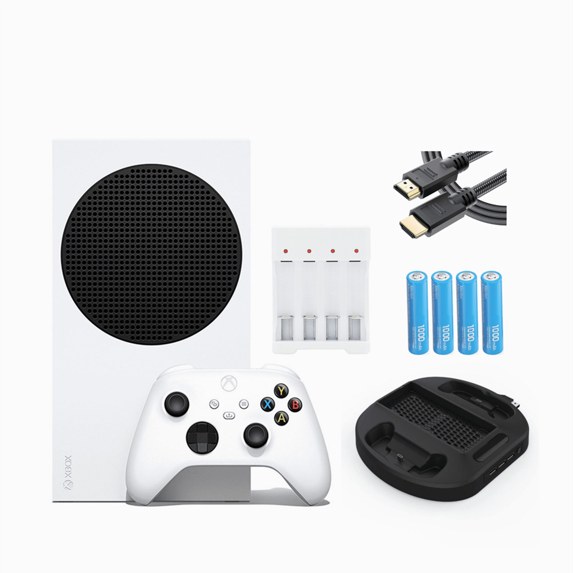 Werkelijk Samengroeiing Verbinding verbroken Microsoft Xbox Series S All-Digital 512 GB Console White (Disc-Free  Gaming), One Xbox Wireless Controller, 1440p Resolution, Up to 120FPS,  Wi-Fi, w/a Cooling Fan, HDMI Cable and more - Walmart.com