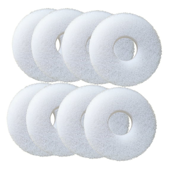 Qzbhct 8 Pcs Round Foam Filter Pads for Biorb Aquarium Bio Sponge Replacement Service Kit