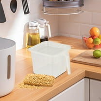 Ovzne Small Fridge Organizer, BPA-Free Produce Fruit Storage Containers for Fridge Organizers and Storage Clear for Food, Drinks, Vegetable Storage Clear