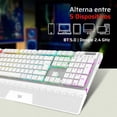 thumbnail image 4 of Teclado Gamer Mecanico BALAM RUSH DOMINATE EXPERT GK979I Switch Red Inalambrico USB 2.4 GHz + BT 5.0 RGB, 4 of 5