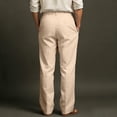 thumbnail image 5 of Men's Lightweight Sports Casual Straight Leg Pants for Jogging, Hiking, and Daily Casual WearKhakiS, 5 of 5