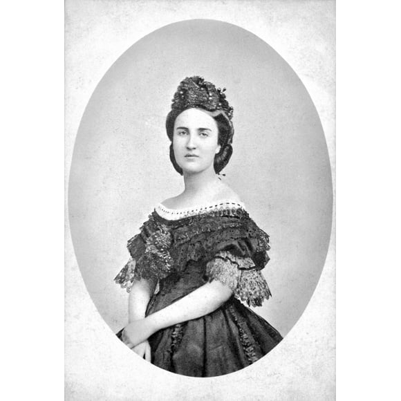 Carlota (1840-1927). /Nempress Of Mexico, 1864-1867. Photographed C1870. Poster Print by  (18 x 24)