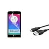 Insten Clear Protector For LG Leon / Tribute 2 (with Free USB cable)