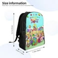 thumbnail image 4 of Numberblocks Backpack Large Capacity Multifunctional 17 Inch Laptop Backpack for Teenager Camping Hiking Travel, 4 of 6