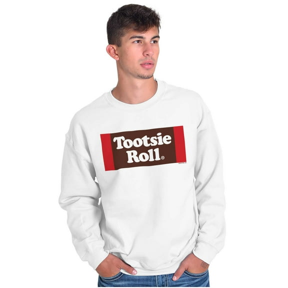 Vintage Retro Candy Logo Tootsie Roll Sweatshirt for Men or Women Brisco Brands M